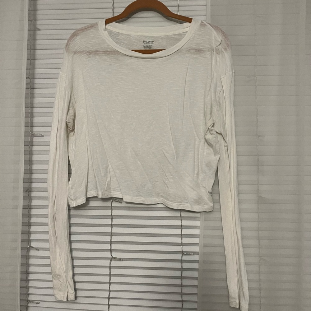 PINK Cropped Longsleeve